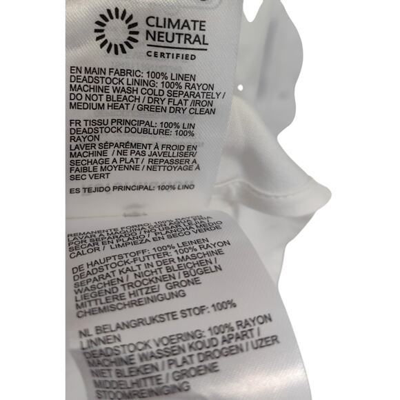 Reformation Anatolia Linen Two Piece Floral Serenity US 6 - Picture 12 of 16